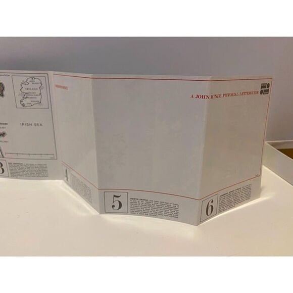 Vintage Country Dublin Ireland John Hinde Pictorial Letter Guide Postcard Unused - Picture 7 of 9